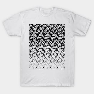 Geometric Tattoo Style Pattern T-Shirt